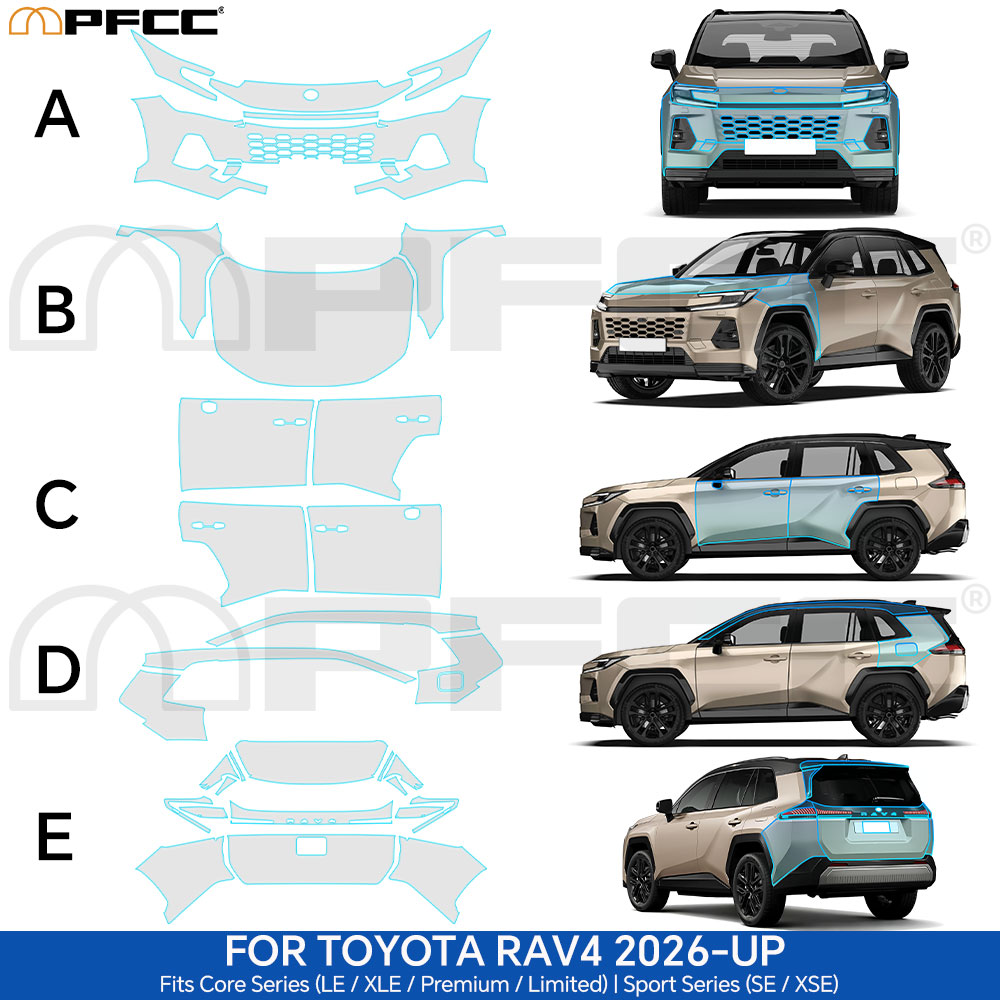 For Toyota RAV4 2026 2027 Full - Full Coverage Bra 评论和价格