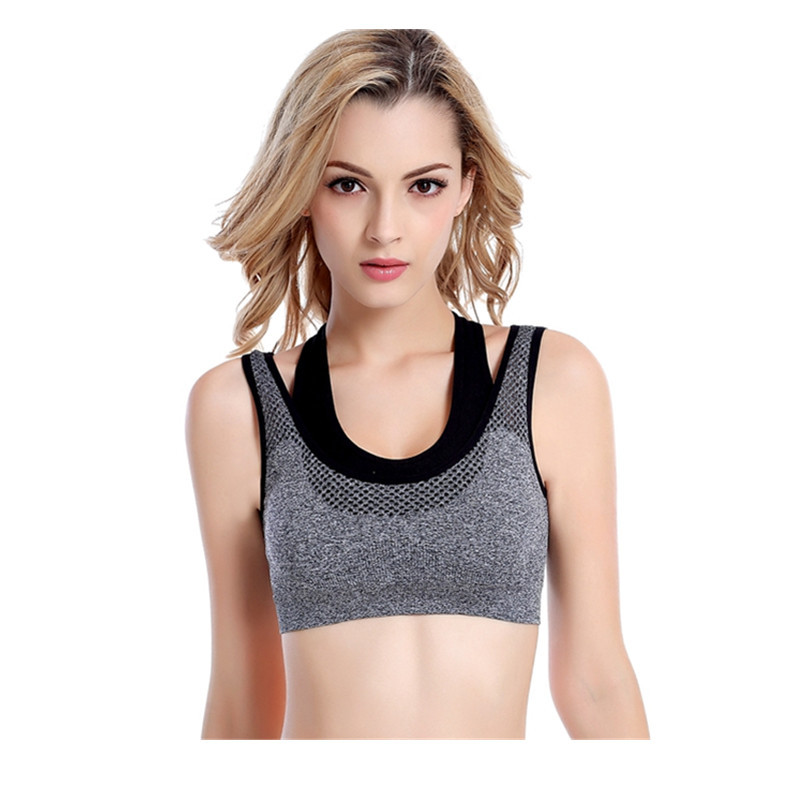 Shockproof Hollow Breathable S - Underwire Bra Padded 评论和价格