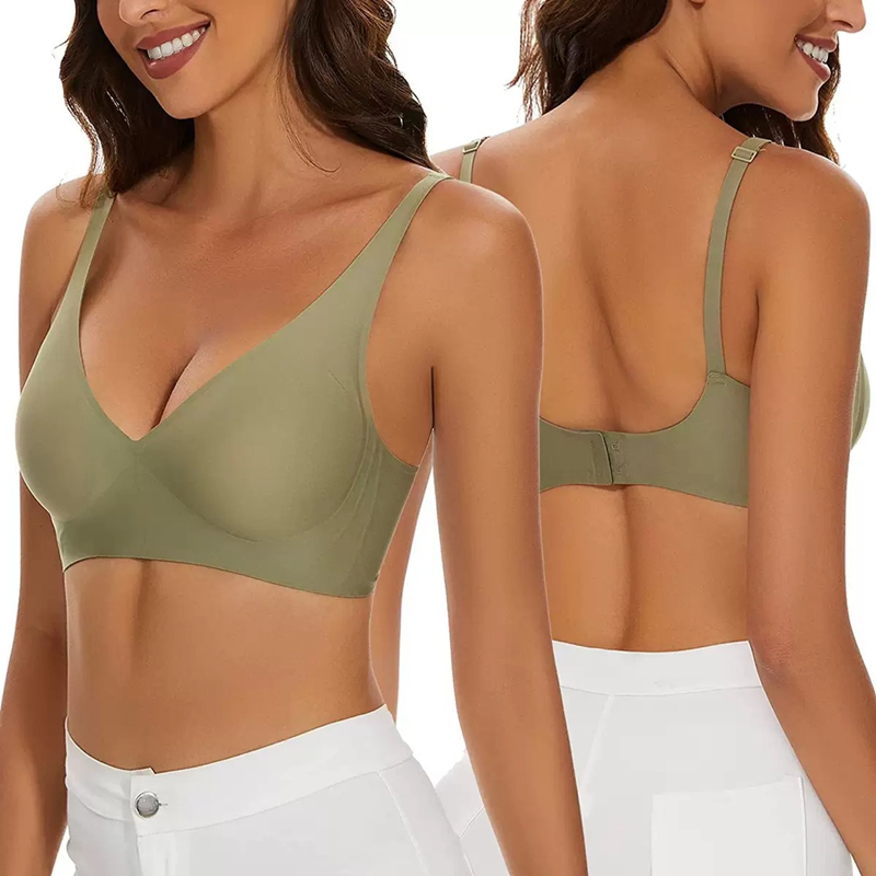 Sexy Seamless Jelly Bra S-4XL  - Minimizer Bra Women 评论和价格