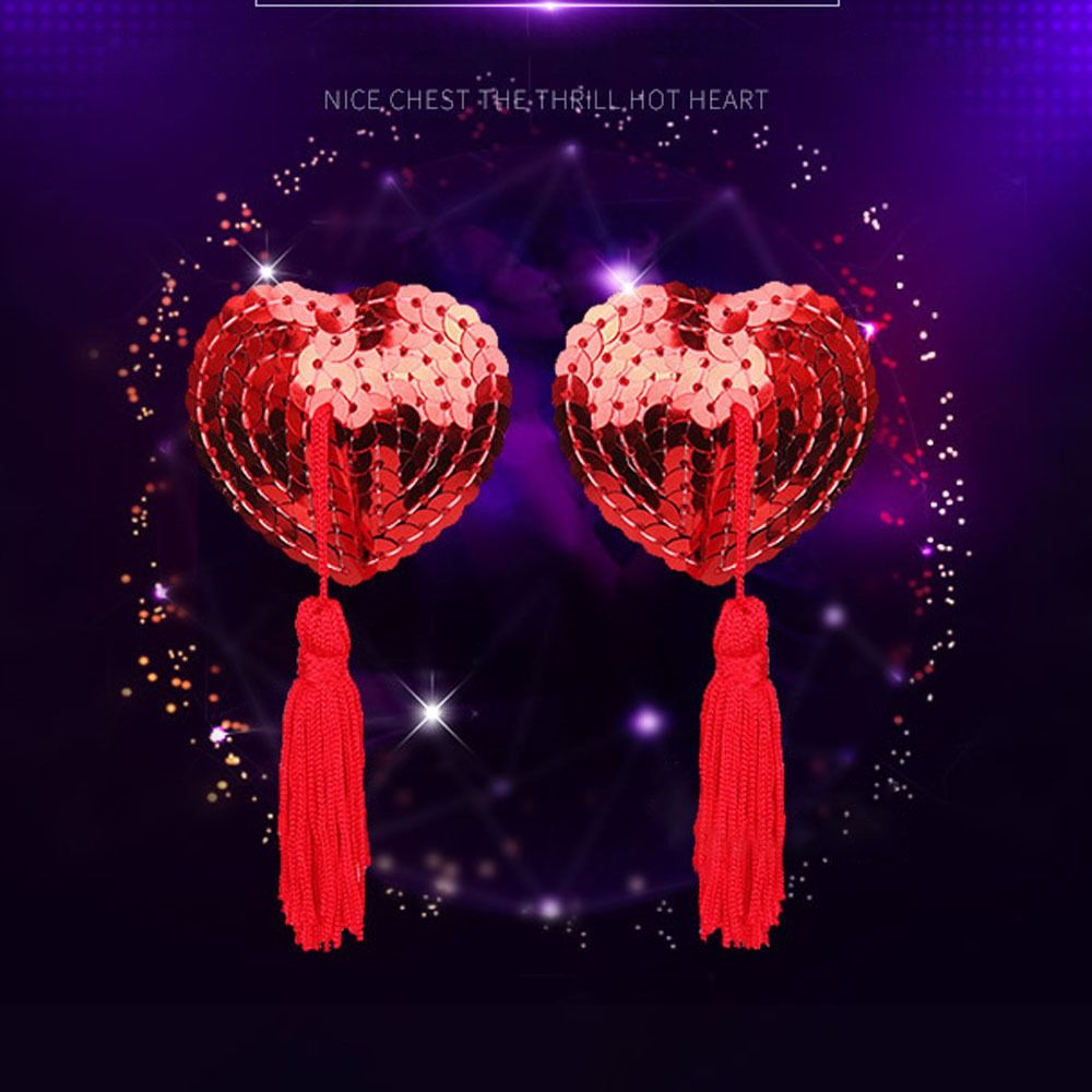 1 Pair Sexy Heart Shape Bra Ni - Strapless Bra Adhesive 评论和价格